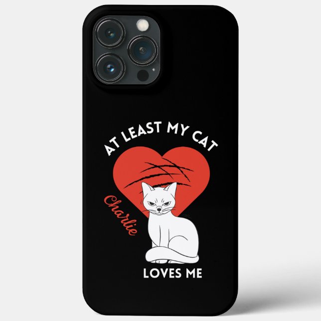 Mummy and Daddy Cat Love Custom Phone Case (Back)