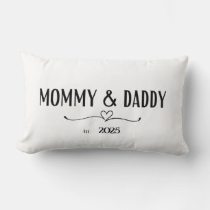 Mummy and Daddy - Personalised Pillow