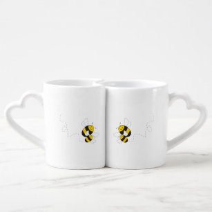 Mummy and daddy to be bumblebee family mug