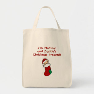 Mummy and Daddy's Christmas Present Tote Bag