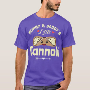 Mummy and Daddys Little Cannoli Funny Toddler Ital T-Shirt