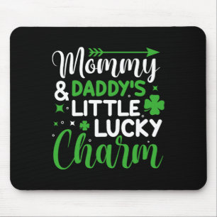 Mummy And Daddy's Little Lucky Charm St Patrick Da Mouse Mat