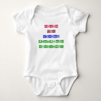 Mummy and Daddy's Little Tax Deduction Baby Bodysuit