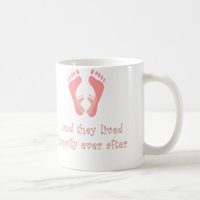 Mummy and Me Feet Coffee Mug (Right)