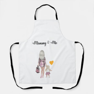 Mummy and Me Holding Hands All-Over Print Apron
