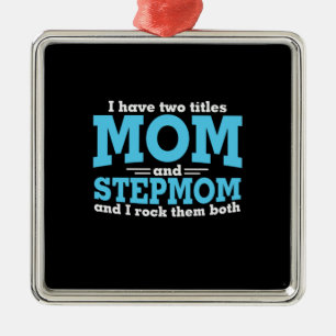 Mummy Art Mum And Stepmom Metal Tree Decoration