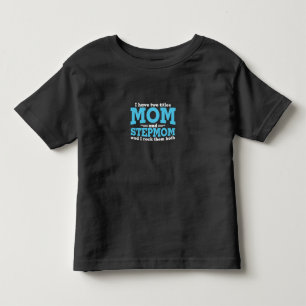 Mummy Art Mum And Stepmom Toddler T-Shirt