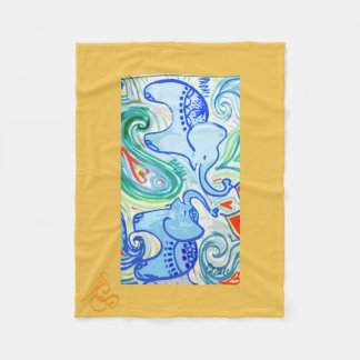 Mummy & Baby Indian Elephant Blanket