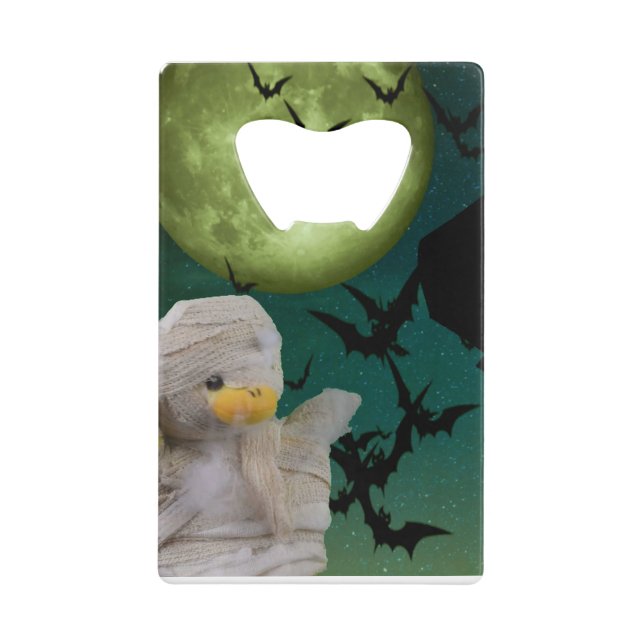 Mummy, Bat & Moon Halloween (Front)