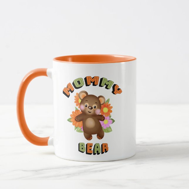Mummy bear mug (Left)