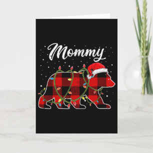 Mummy Bear Shirt Card