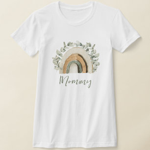Mummy Boho Rainbow T-Shirt