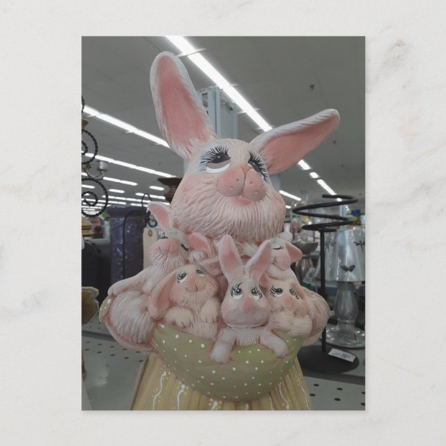 Mummy Bunny Postcard (Front)
