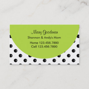 Mummy Business Cards