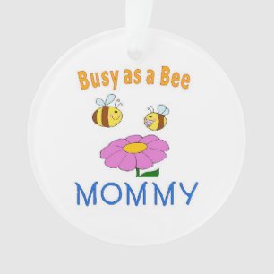 Mummy Busy as a Bee Ornament