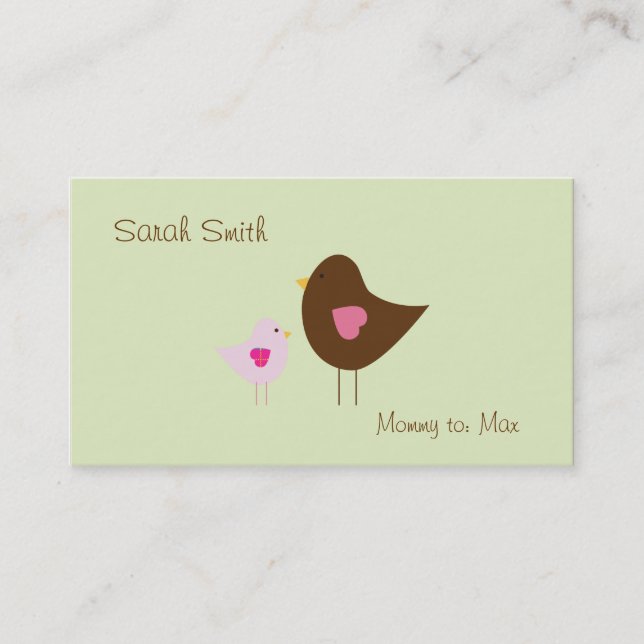 Mummy Calling Cards (Front)