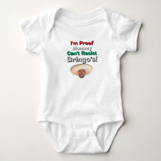 Mummy can't resist Gringo's Baby Bodysuit