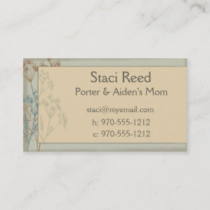 Mummy Card - Fennel Sage