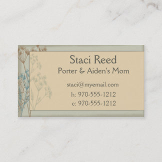 Mummy Card - Fennel Sage