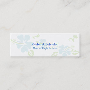 Mummy card, personal calling card