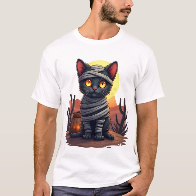 Mummy Cat Madness T-Shirt (Front)