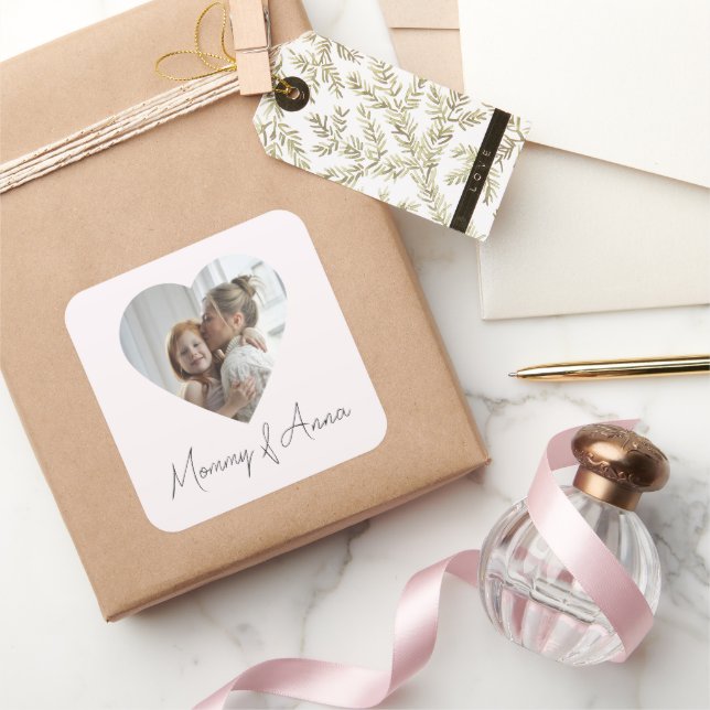 Mummy Custom Name & Photo | Personalised Sticker (Gifting)