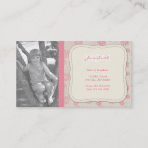 Mummy Custom Photo Calling Card
