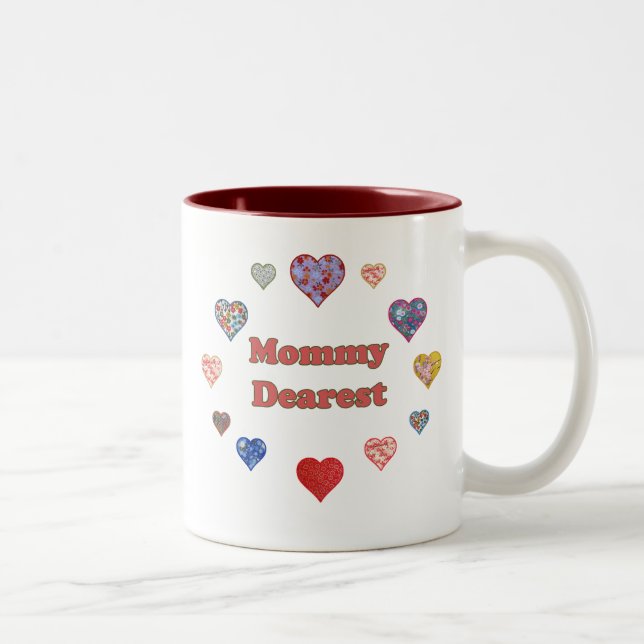 Mummy Dearest Two-Tone Coffee Mug (Right)