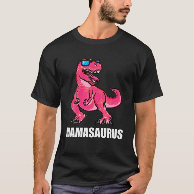 Mummy Dinosaur Mamasaurus Mum Mother Women T-Shirt (Front)