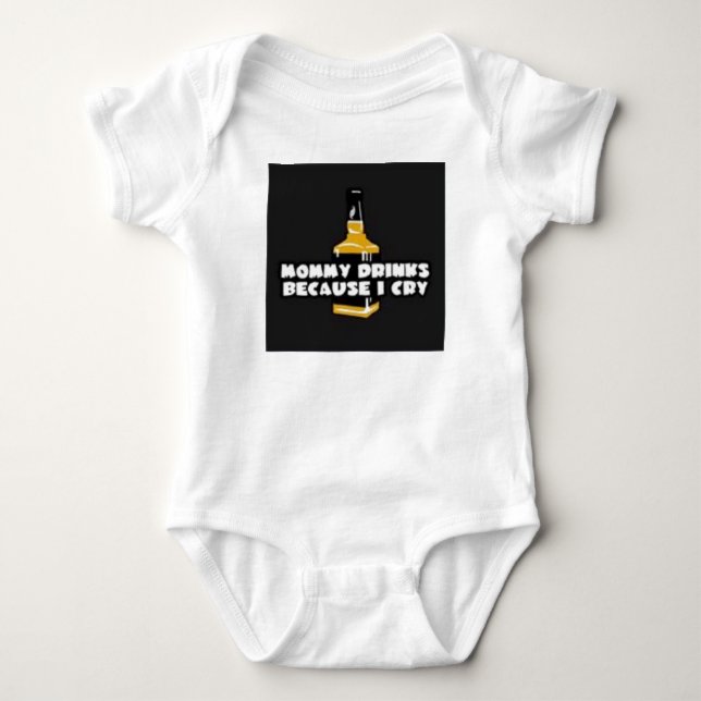 Mummy Drinks Baby Bodysuit (Front)