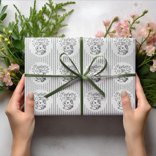 Mummy Elephant Mum & Me Mother's Day  Wrapping Paper