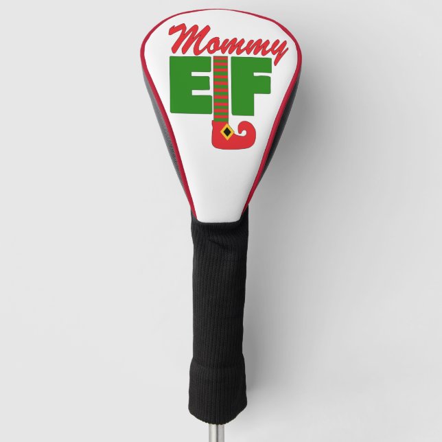 Mummy Elf   Golf Head Cover (Front)