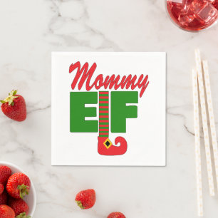 Mummy Elf Napkin