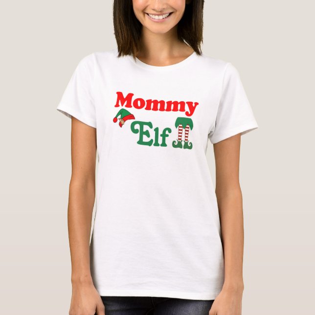 Mummy Elf T-Shirt (Front)