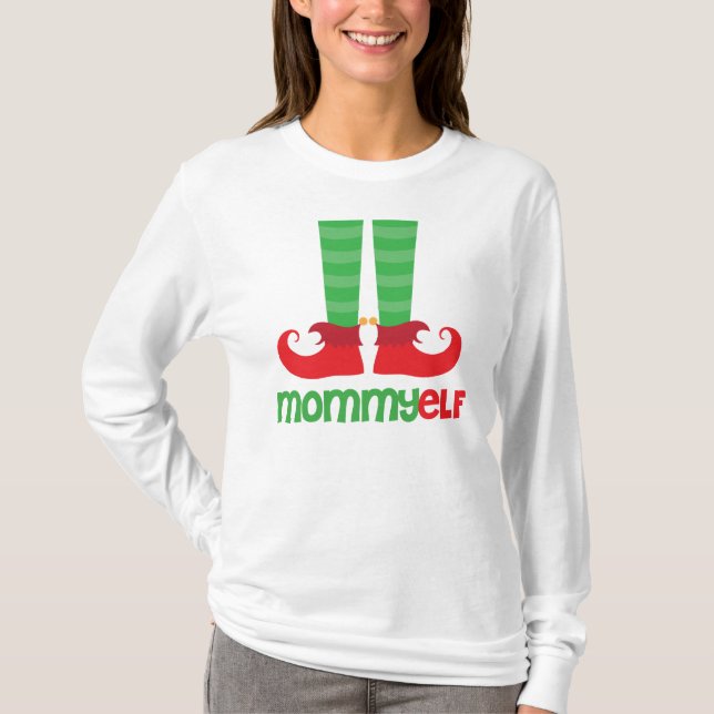 Mummy Elf T-Shirt (Front)
