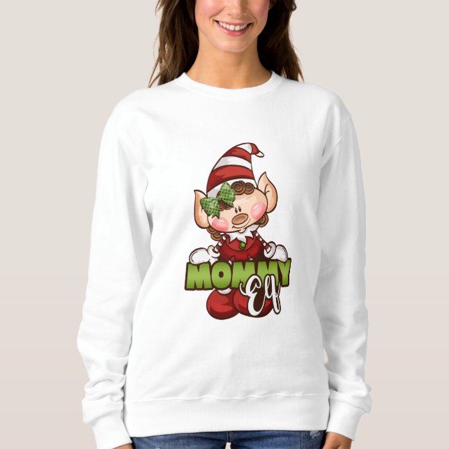 Mummy Elf - Woman Sweater (Front)