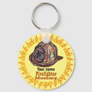 Mummy firefighter keychains