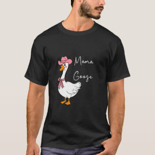 Mummy Goose Funny Family Matching Mother T-Shirt