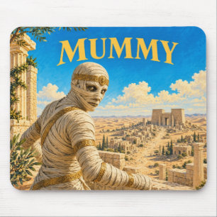Mummy, Gothic Fantasy Monster Mouse Mat