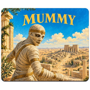 Mummy, Gothic Fantasy Monster Mouse Mat