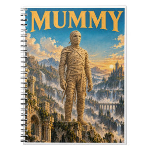 Mummy, Gothic Fantasy Monster Notebook
