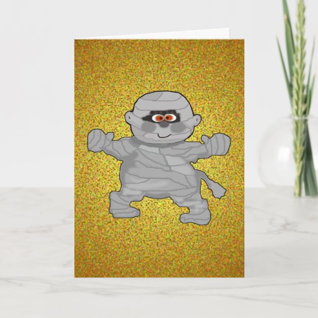 Mummy Greeting Cards (Front)