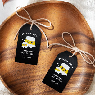 Mummy Halloween Baby Shower Gift Tags