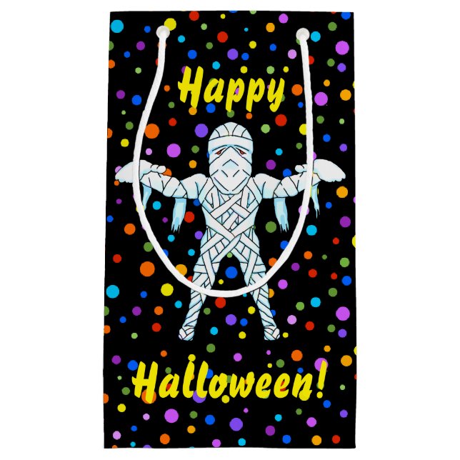 Mummy Halloween Gift Bag (Front)