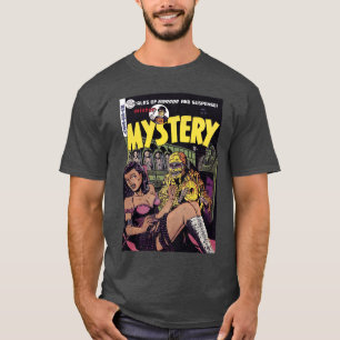 Mummy Halloween Horror Vintage Comic Book Retro Fu T-Shirt