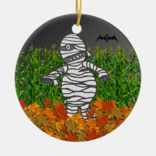 Mummy Halloween Ornament