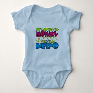 Mummy Hero Baby Bodysuit