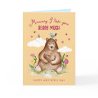 Mummy I Love You Beary Much Happy Mothers Day Bear
