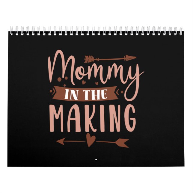 mummy in the making calendar (Cover)