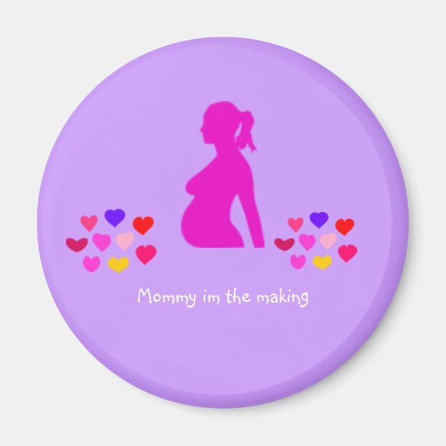 Mummy in the making magnet (Front)
